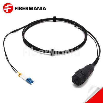 FTTA (Fiber To The Antenna) Optical Patch Cord, FullAXS-LC/UPC, 2 Cores, 9/125 OS2, TPU Jacket, 3M