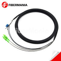 FTTA (Fiber To The Antenna) Optical Patch Cord, LC/UPC-SC/APC, 2 Cores, 9/125 OS2, LSZH, 3M