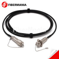 FTTA (Fiber To The Antenna) Optical Patch Cord, ODC Plug-ODC Socket, 2 Cores, 9/125 OS2, TPU Jacket, 3M
