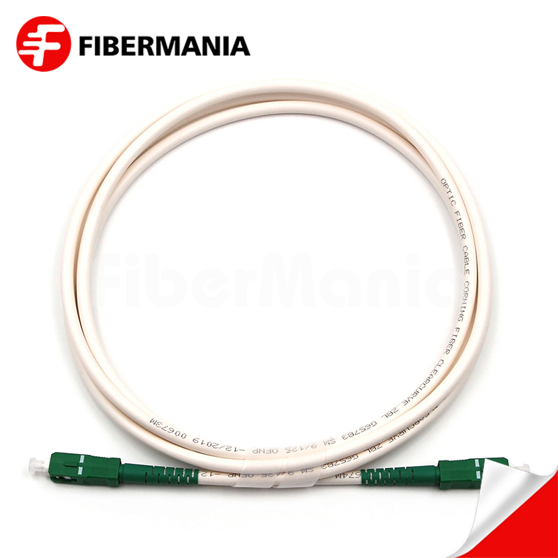 Factory Premium SC-SC Simplex Single Mode LSZH Fiber Optic Patch Cable