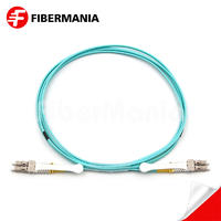 Factory Best Price LC-LC Duplex with Pull Tab OM3 Multimode Fiber Optic Cable Patch Cord