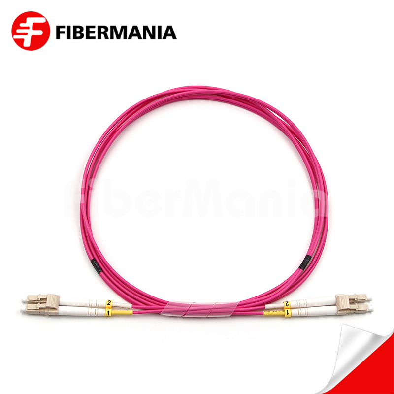Fiber Optic Patch Cords Duplex OM4 LC-LC  Optical Fiber Patch Cable